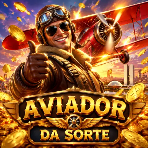 Capa do crash game Aviator com avião de papel