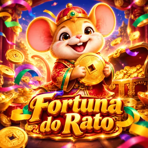 Capa do Fortune Mouse com rodilhos dourados